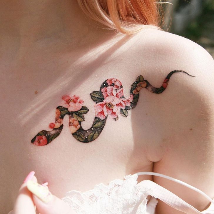Illustration de l'article : 20 artistic tattoos by artist Sion Kwak
