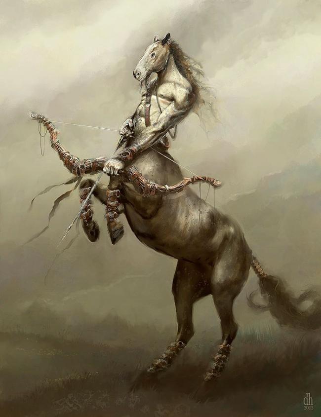 Illustration de l'article : The 12 signs of the zodiac illustrated as terrifying monsters by an American artist!