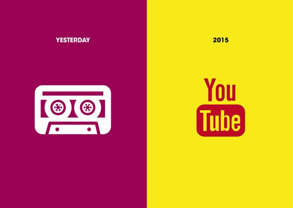 Illustration de l'article : 14 illustrations that show how much things have changed from the 90s to today! Which ones are the most realistic?
