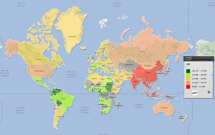 Illustration de l'article : 17 maps of the world that you will never be shown at school!