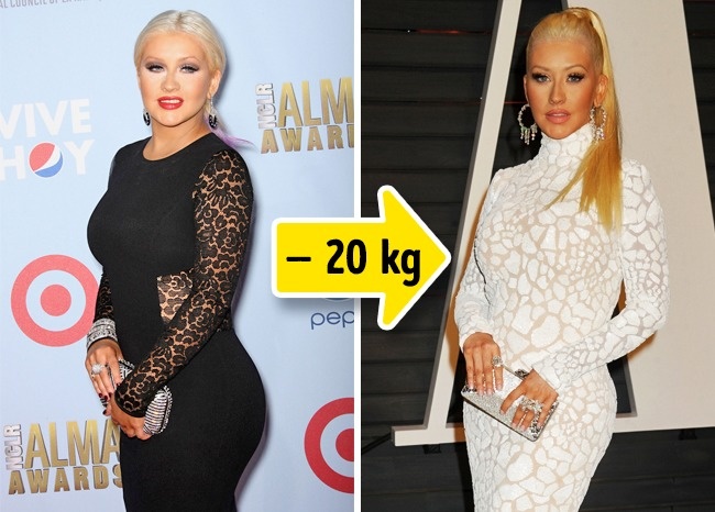 Illustration de l'article : 14 celebrities who lost a lot of weight