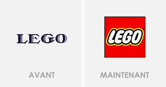 Illustration de l'article : 14 logos of famous brands from before and today