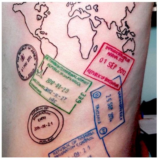 Illustration de l'article : 14 tattoo ideas for people who love to travel!