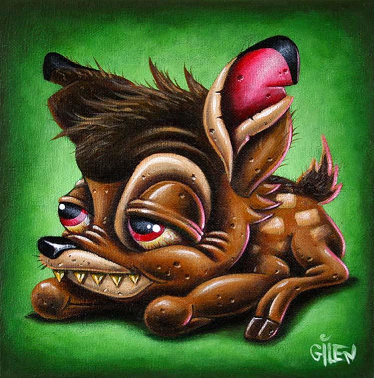 Illustration de l'article : 18 crazy versions of cartoon characters