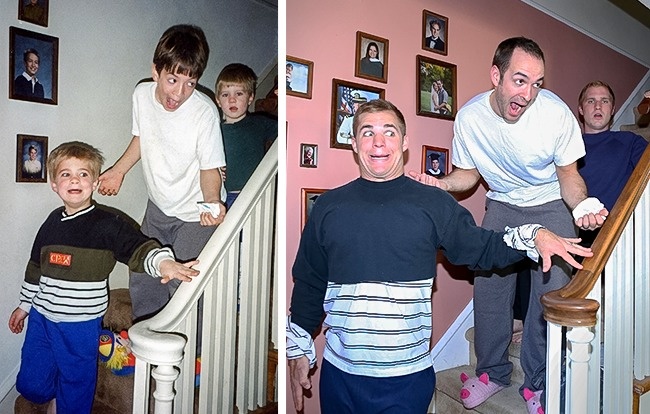 Illustration de l'article : 23 hilarious updated family photos