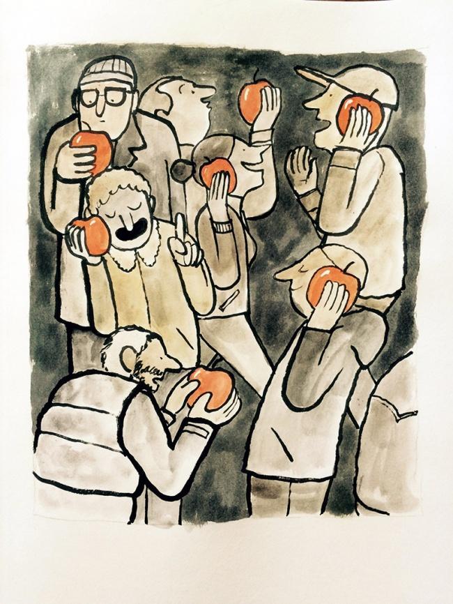 Illustration de l'article : 20 satirical illustrations that show today's society for what it is! Which ones are the most realistic?