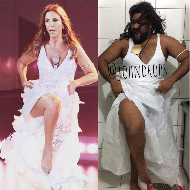 Illustration de l'article : 12 photos of a guy imitating how celebrities look on Instagram! Which ones are the most hilarious?