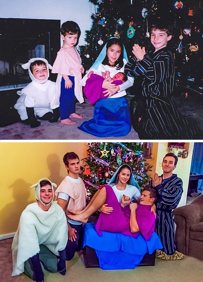 Illustration de l'article : 23 hilarious updated family photos