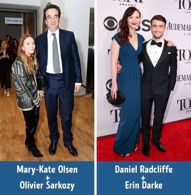 Illustration de l'article : 12 celebrity couples who don&rsquo;t care what other people think