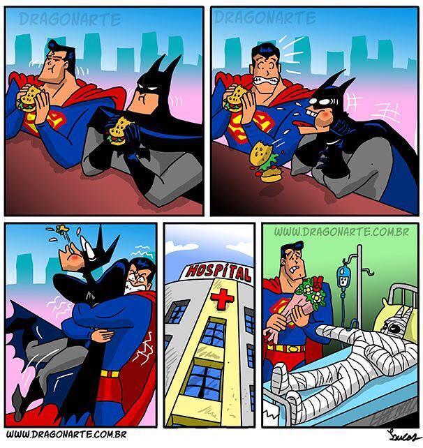 Illustration de l'article : 22 hilarious cartoons showing the daily lives of superheroes! Which ones are the funniest?