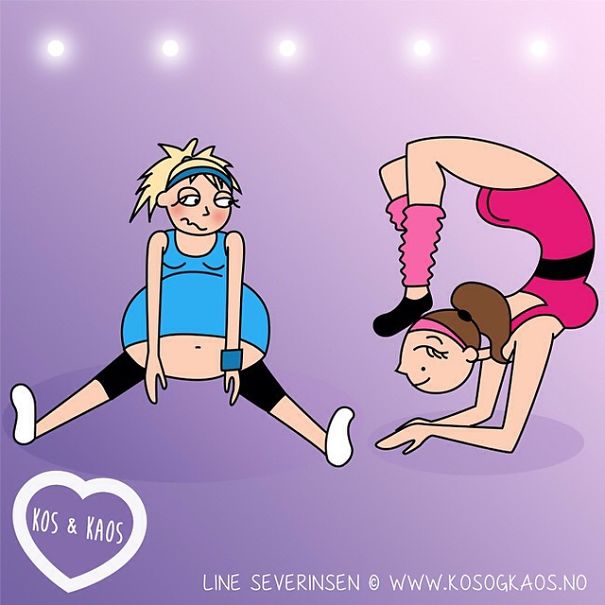 Illustration de l'article : 23 illustrations that show the daily lives of pregnant women! Which ones are the funniest?