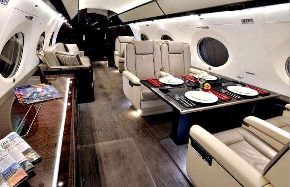 Illustration de l'article : Here’s what the most expensive private jets in the world look like on the inside! Which ones are the most unbelievable?