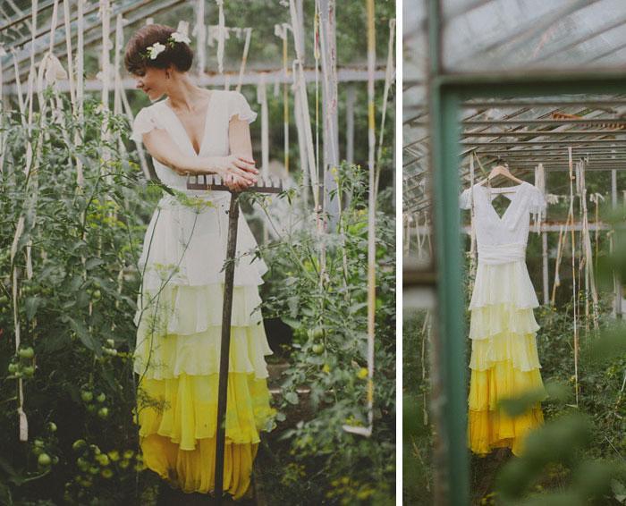 Illustration de l'article : 15 gorgeous and original wedding dresses personalized with an airbrush!