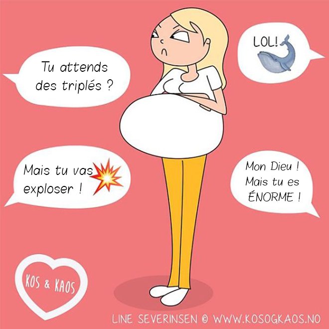 Illustration de l'article : 23 illustrations that show the daily lives of pregnant women! Which ones are the funniest?