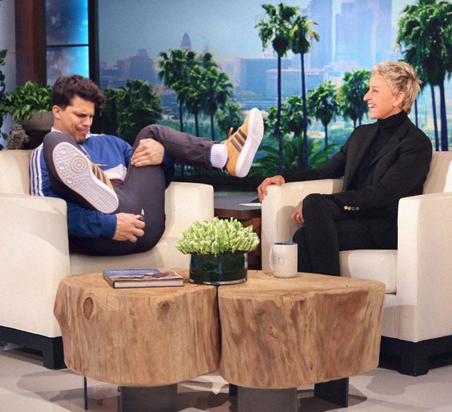 Illustration de l'article : Meet a hilarious guy who loves to Photoshop himself into celebrity shots