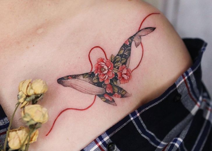 Illustration de l'article : 20 artistic tattoos by artist Sion Kwak