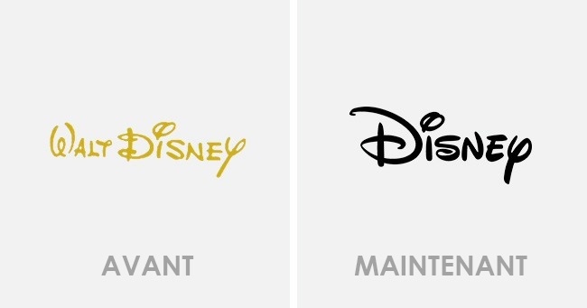 Illustration de l'article : 14 logos of famous brands from before and today