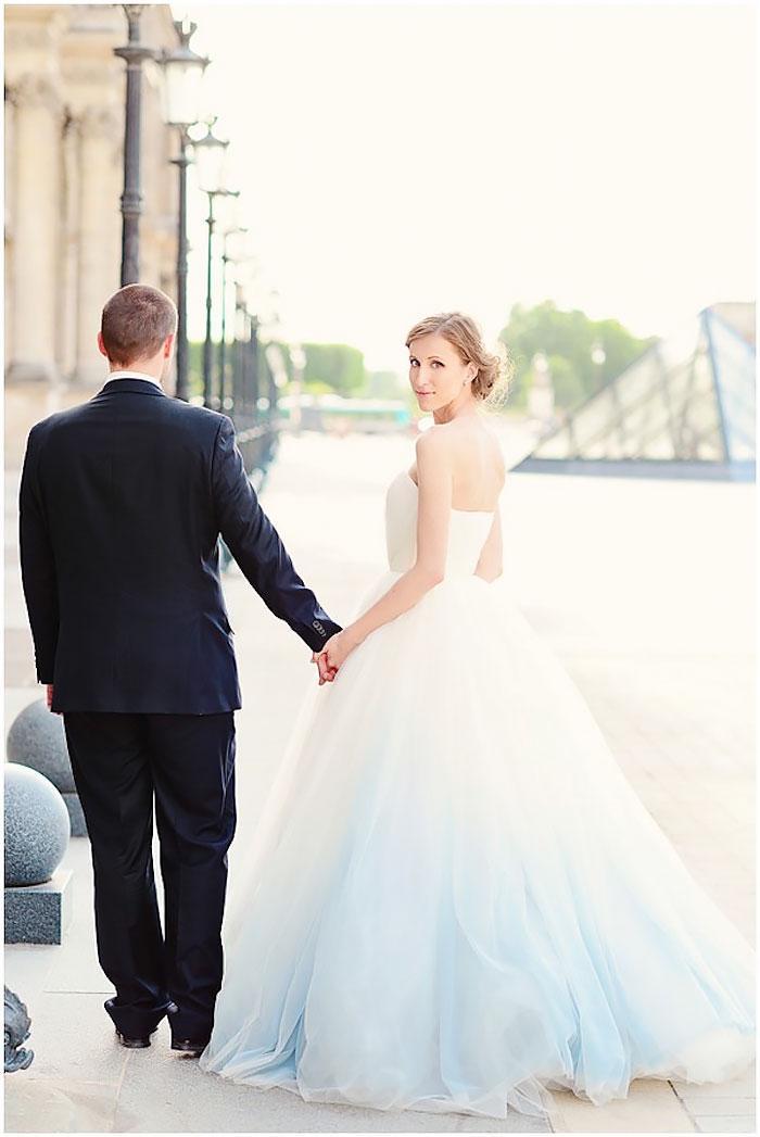 Illustration de l'article : 15 gorgeous and original wedding dresses personalized with an airbrush!