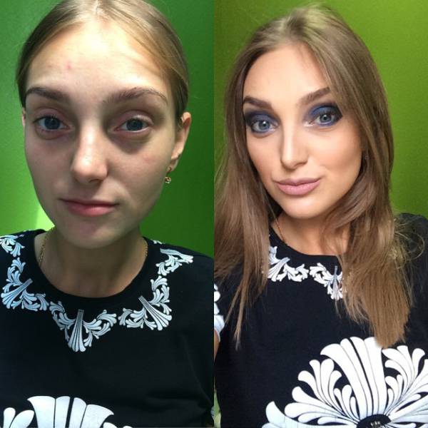 Illustration de l'article : 23 photos that show that makeup can offer some unbelievable changes