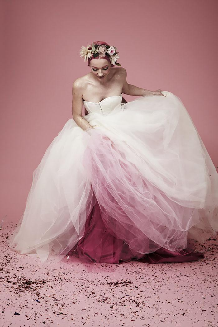 Illustration de l'article : 15 gorgeous and original wedding dresses personalized with an airbrush!