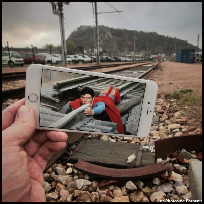 Illustration de l'article : Meet the man who uses his iPhone to recreate iconic movie and TV scenes in real-life situations