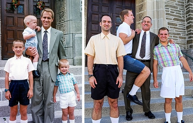 Illustration de l'article : 23 hilarious updated family photos