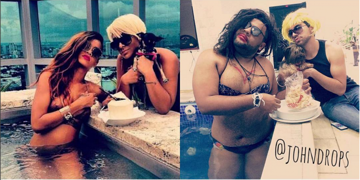 Illustration de l'article : 12 photos of a guy imitating how celebrities look on Instagram! Which ones are the most hilarious?