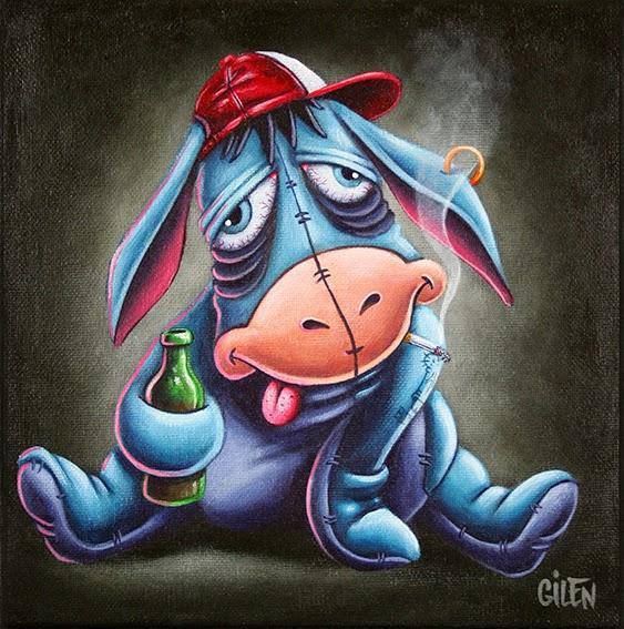Illustration de l'article : 18 crazy versions of cartoon characters