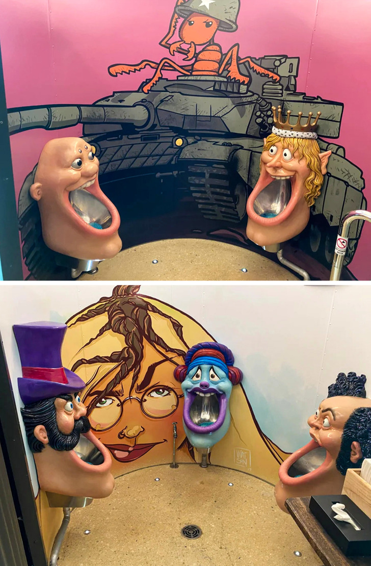 Illustration de l'article : 20 love 'em or hate 'em bathroom and restroom ideas