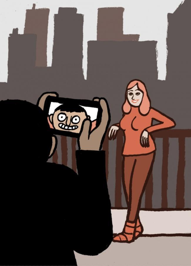 Illustration de l'article : 20 satirical illustrations that show today's society for what it is! Which ones are the most realistic?