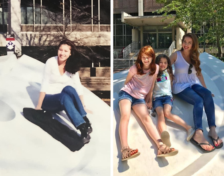 Illustration de l'article : 16 people who shared a then vs now photo