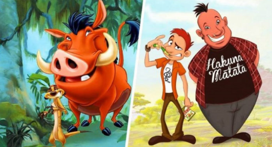 Illustration de l'article : What if cartoon characters were human beings? Which transformations are the funniest?
