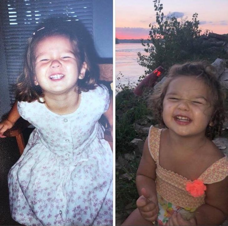 Illustration de l'article :  20 children who are the copy/paste version of their parents