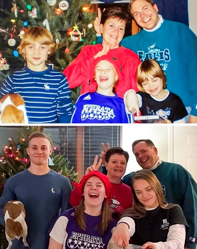 Illustration de l'article : 23 hilarious updated family photos