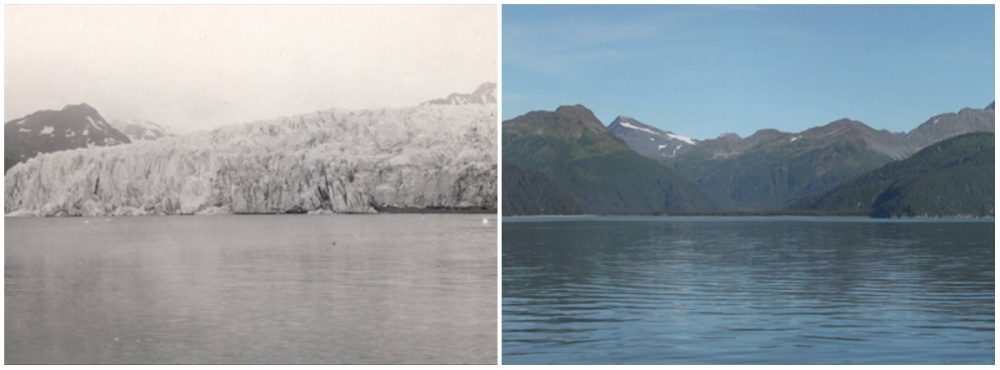 Illustration de l'article : The Earth before and today: NASA unveils some unprecedented pictures of the dramatic changes in our planet