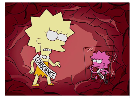 Illustration de l'article : These scenes from “The Simpsons” look a lot like scenes from movies! Which are the most disturbing?