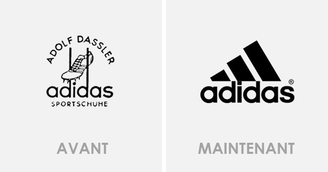 Illustration de l'article : 14 logos of famous brands from before and today