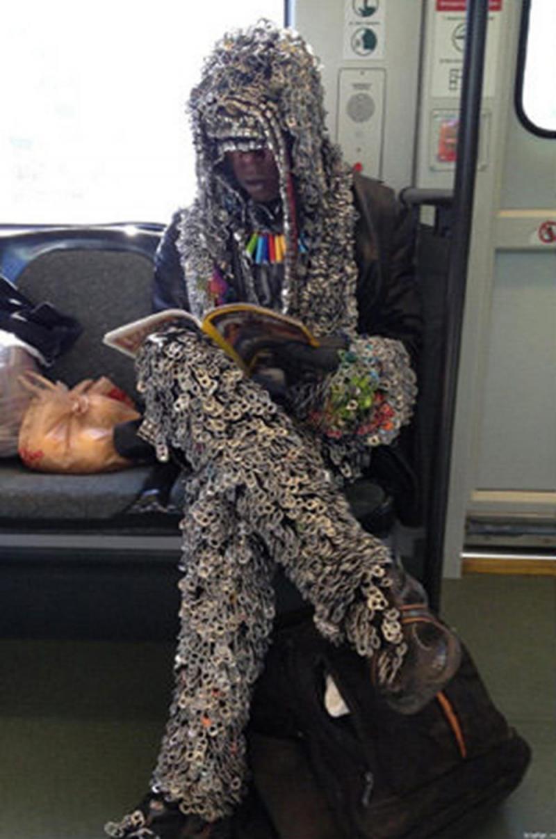 Illustration de l'article : 23 totally crazy photos taken in the subway!