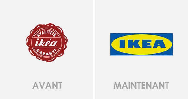 Illustration de l'article : 14 logos of famous brands from before and today