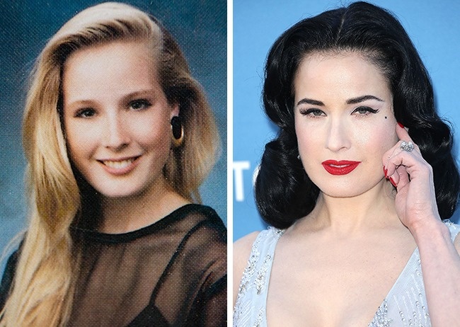 Illustration de l'article : 15 celebrities restyled by Hollywood: before and after photos