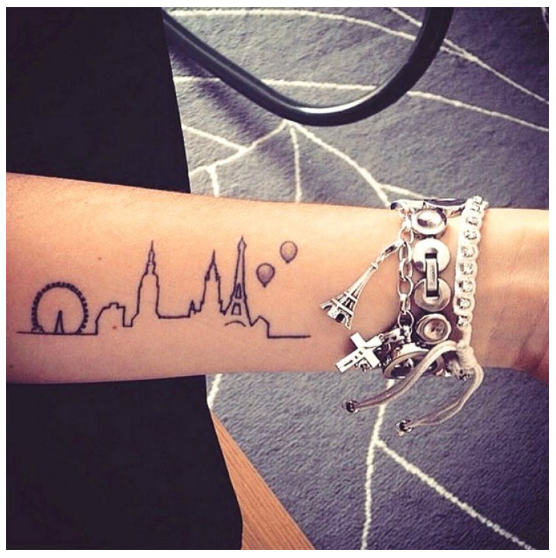 Illustration de l'article : 14 tattoo ideas for people who love to travel!