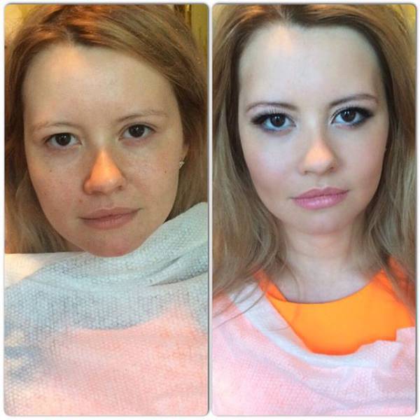 Illustration de l'article : 23 photos that show that makeup can offer some unbelievable changes