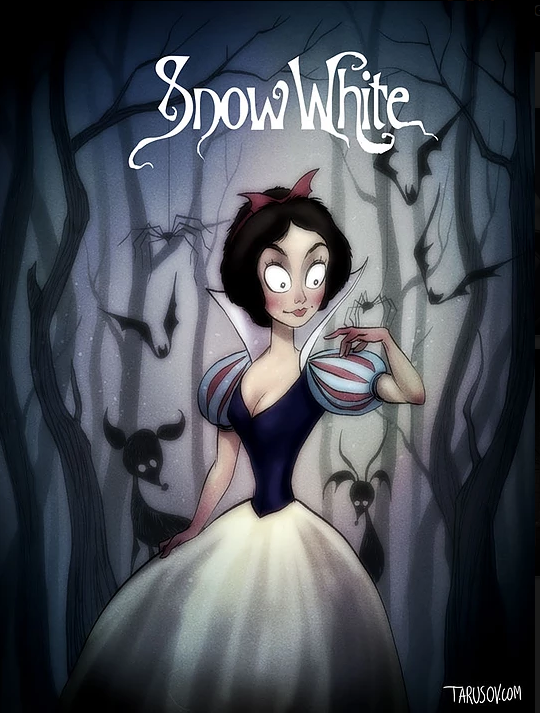 Illustration de l'article : 10 Disney characters done Tim Burton-style. Which ones are the best?