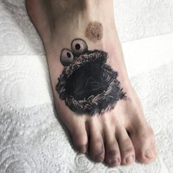 Illustration de l'article : 14 tattoos that turned a birthmark into a work of art
