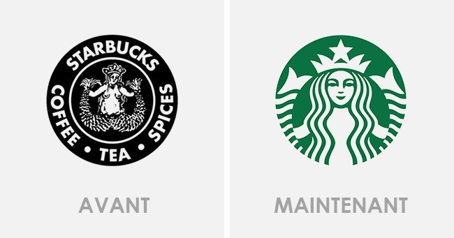 Illustration de l'article : 14 logos of famous brands from before and today