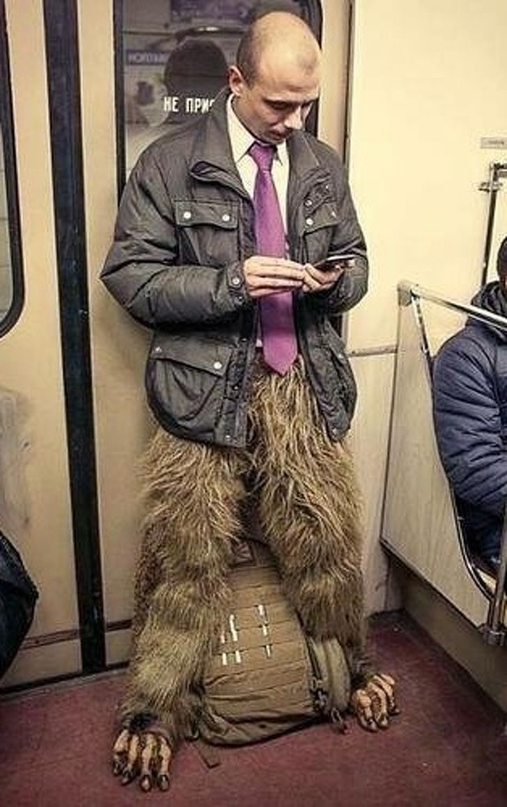 Illustration de l'article : 17 characters and creatures seen on the subway