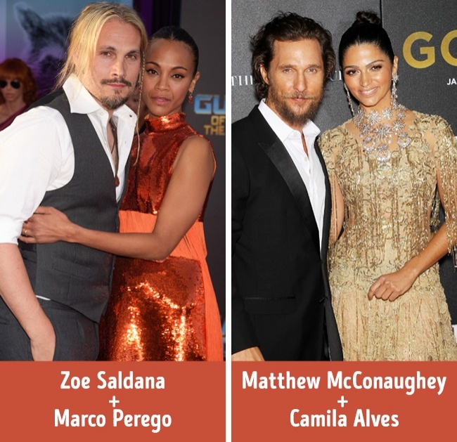 Illustration de l'article : 12 celebrity couples who don&rsquo;t care what other people think