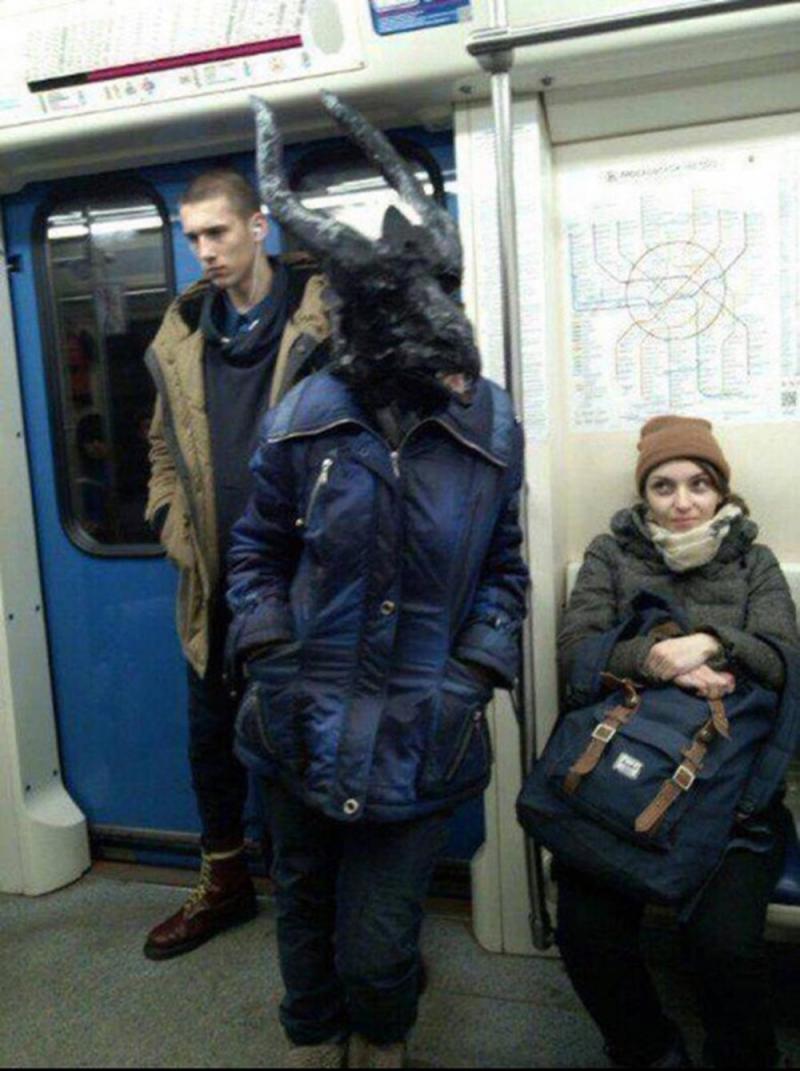 Illustration de l'article : 23 totally crazy photos taken in the subway!