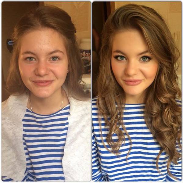 Illustration de l'article : 23 photos that show that makeup can offer some unbelievable changes