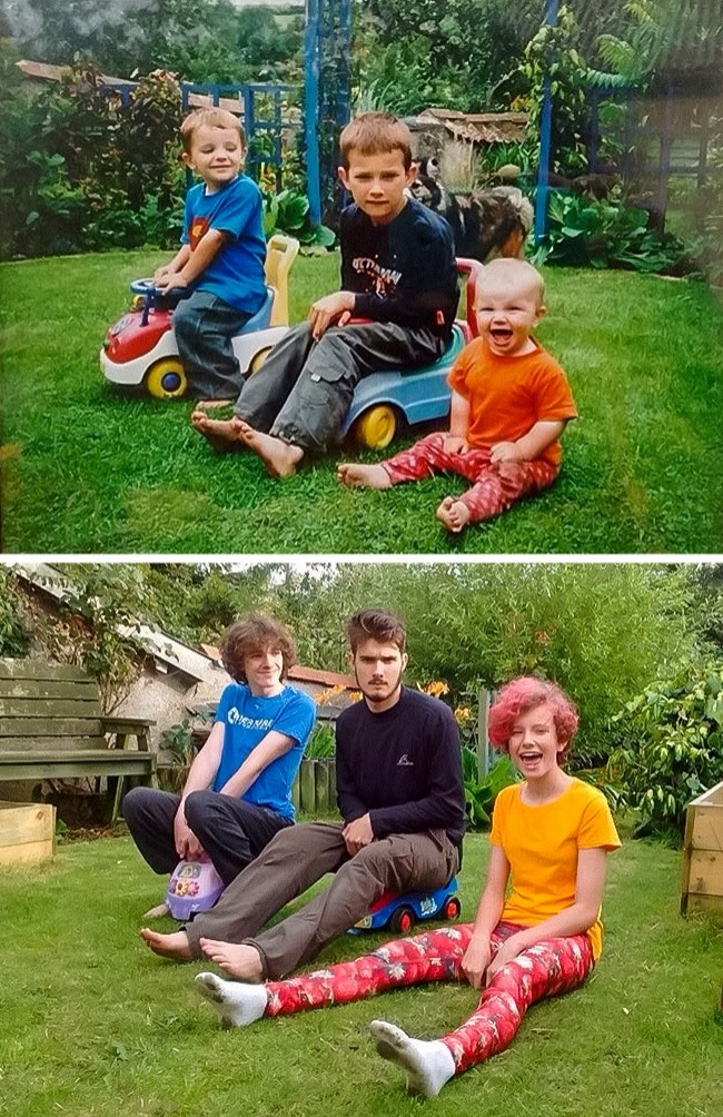 Illustration de l'article : 23 hilarious updated family photos